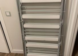 SULANKSTOMA ELEKTRINĖ DRABUŽIŲ STOVAS INDRYER