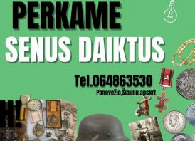SUPERKU IŠVEŽU SENIENAS  PARDUODATE AR IŠKRAU