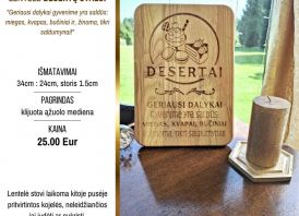 Švenčių atributai: stalo dekoracijos