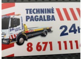 Techninė pagalba kelyje 