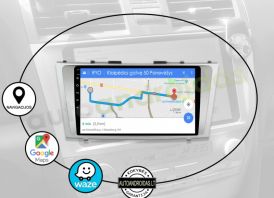 TOYOTA CAMRY 2006-11 Android multimedia GPS