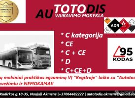 UAB AUTOTODIS vairavimo mokykla