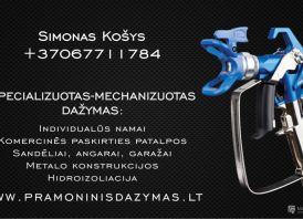 Ūkinių pastatų, fermų kalkinimas ir dezinfekc