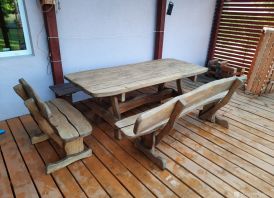 Uosiniai lauko baldai