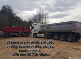 Vezame zvyra, smeli, skalda, juodzemi