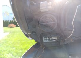 Volvo v50 priekines faros