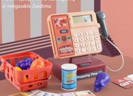 Žaidimas kasos aparatas Supermarket