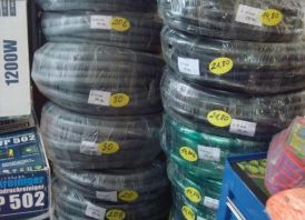 Žarna laistymui juoda rušiška , 3mm sienelės 